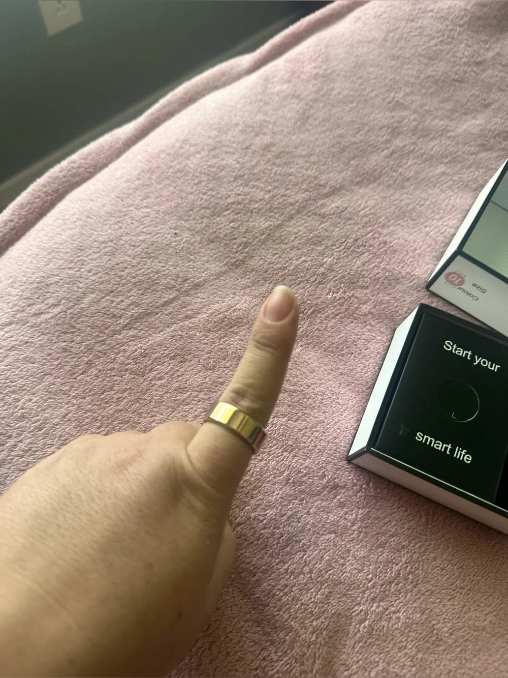 Smart Health Ring - Rose Gold Fitness Tracker
